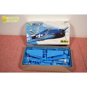 Heller F6F Hellcat Fighter Model 1/72 Scale (Package Wear)#2